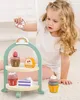 Holz Etagere mit Gebäck  Spiel-Kaffee & Tee Set Kinderküche Produktbild-Vorschau 5