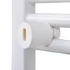 vidaXL Badheizkörper Handtuchhalter Gebogen 480x480 mm Produktbild-Vorschau 5