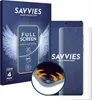 A product shot of a screen protector packaging and the screen protector itself. Produktbild-Vorschau