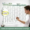 Schuljahreskalender A1 2026/2027 Eukalyptus – 14 Monate, Produktbild-Vorschau 4