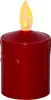 Star Trading LED Kerze rot Lichtsensor flackernd Flamme Produktbild-Vorschau 1