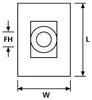 HellermannTyton Schraubbarer Befestigungssockel natur (LKC Produktbild-Vorschau 4
