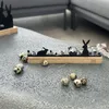 UNUS Deko Ostern Aufsteller Holz Metall Osterhasen Produktbild-Vorschau 2