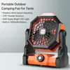 Tragbarer Outdoor-Camping-Ventilator fuer Zelte, stufenlos Produktbild-Vorschau 2