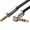 Ugreen Premium Flachband Audiokabel 3,5 mm Klinke 1m Silber Produktbild-Vorschau 2