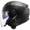 LS2 OF603 INFINITY II SOLID Jethelm M in schwarz Produktbild-Vorschau 2
