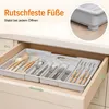 Ausziehbarer Besteckkasten für Schubladen mit Abnehmbar Produktbild-Vorschau 9