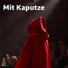 Červeno-čierny plášť s kapucňou - na Halloween a Náhľad obrázku produktu 3