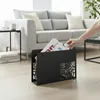 HAKU Zeitungsständer schwarz - Metall, B/H/T: 35x26x10 cm Produktbild-Vorschau 3