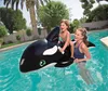 Baleine gonflable avec poignées, 203 x 102 cm Voir les images du produit 3