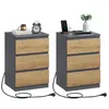 Two identical nightstands are shown against a white background. Produktbild-Vorschau