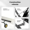 Wiltec Scarificateur Autoporté Noir 60" Largeur de travail Voir les images du produit 6