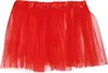 A red tulle tutu skirt is shown against a white background. Náhľad obrázku produktu