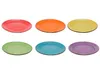 Six colorful plates arranged in two rows of three against a white background. Produktbild-Vorschau