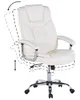 BELIANI Kancelářská židle světle béžová umělá kůže otočná s Náhled obrázku produktu 6
