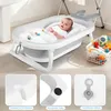 Baignoire bébé pliable avec thermomètre et siège de bain 82 Voir les images du produit 4