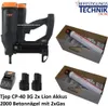 TJEP CP-40 GAS 3G Akku Betonnagler 15-40mm + Betonnägel Produktbild-Vorschau 1