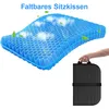 Gel Sitzkissen orthopädisch 39x27cm – Atmungsaktives Produktbild-Vorschau 3