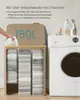 SONGMICS Wäschekorb mit Deckel, 150 L, herausnehmbarer Produktbild-Vorschau 3