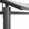 vidaXL Grillpavillon mit Seitenregalen Anthrazit Produktbild-Vorschau 6