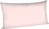 fleuresse Mako Satin Kissenbezug Colours Uni 40x80 cm Rose Produktbild-Vorschau 1