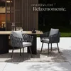 2er Set Stuhl Lugano mit Aluminiumgestellen Produktbild-Vorschau 8