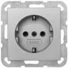 Prise Gira aspect aluminium Système 55, 1 pièce. Voir les images du produit 3
