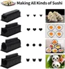 Sada na sushi, 12dílná sada nástrojů na sushi z Náhled obrázku produktu 4