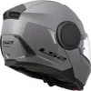 LS2 FF902 Scope II casque pliable, gris, 3XL (65/66) Voir les images du produit 5