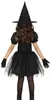 Strega Magica Ragnatela Costume Glitter Cappello Halloween Anteprima dell’immagine prodotto 3