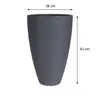 Žebrovaný kulatý hrnec šedý 43 cm Náhled obrázku produktu 3