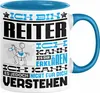 Reiter Geschenk Kaffee-Tasse Geschenkidee für Reiter Ich Produktbild-Vorschau 1