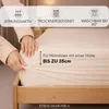 Strauss Home® Premium Spannbettlaken – 160 g/m² Gekämmte Produktbild-Vorschau 3
