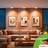LUMILED Reflektor natynkowy GX53 Oprawka Białe drewno Podgląd zdjęcia produktu 4