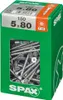 Set 150 viti SPAX Torx in acciaio a testa svasata, Diam.5 Anteprima dell’immagine prodotto 5