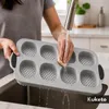 Kuketo | Silikon-Backform für 8 Brötchen – perforiert – Produktbild-Vorschau 4