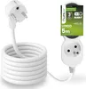 LUMILED Steckdosenleiste 3-Fach Steckdose Typ E, 5m Kabel Produktbild-Vorschau 1