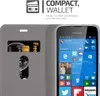 Cadorabo puzdro pre Nokia Lumia 550 ochranné puzdro v sivej Náhľad obrázku produktu 3