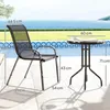 Outsunny Bistro-Set 3-teilig Wetterfest Gartenmöbel Set mit Produktbild-Vorschau 3