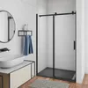 140X200cm Duschkabine Duschabtrennung Dusche Schiebetür 8mm Produktbild-Vorschau 1