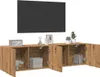 vidaXL: 2 armarios de pared para televisión, estilo Vista previa de la imagen del producto 3