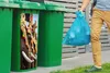 MuchoWow® Mülltonnenaufkleber Elefantenparade 38x80 cm - Produktbild-Vorschau 4