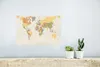 MuchoWow® Poster Karte - Welt - Braun 30x20 cm - Plakate - Produktbild-Vorschau 5
