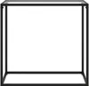vidaXL Konsolentisch Transparent 80x35x75 cm Hartglas Produktbild-Vorschau 1