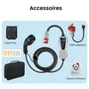 Hexinex Typ2 EV, câble de recharge portable pour voiture Voir les images du produit 11