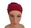 FIRFIRLI Hijab BONE Schlauchbonnet Bordeuax Kopftuch Produktbild-Vorschau 2