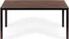 Homelux 6 Sitzer Gartentisch 156x78 cm Polywood braun Produktbild-Vorschau 4
