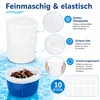 10er Set Schwimmbecken Skimmer Filterbeutel – Universal, Produktbild-Vorschau 4