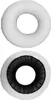 Two white ring-shaped objects, one with black bristles inside. Náhled obrázku produktu
