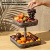 eluno ovocná mísa, hranatý dvoupatrový košík na chléb, Náhled obrázku produktu 4